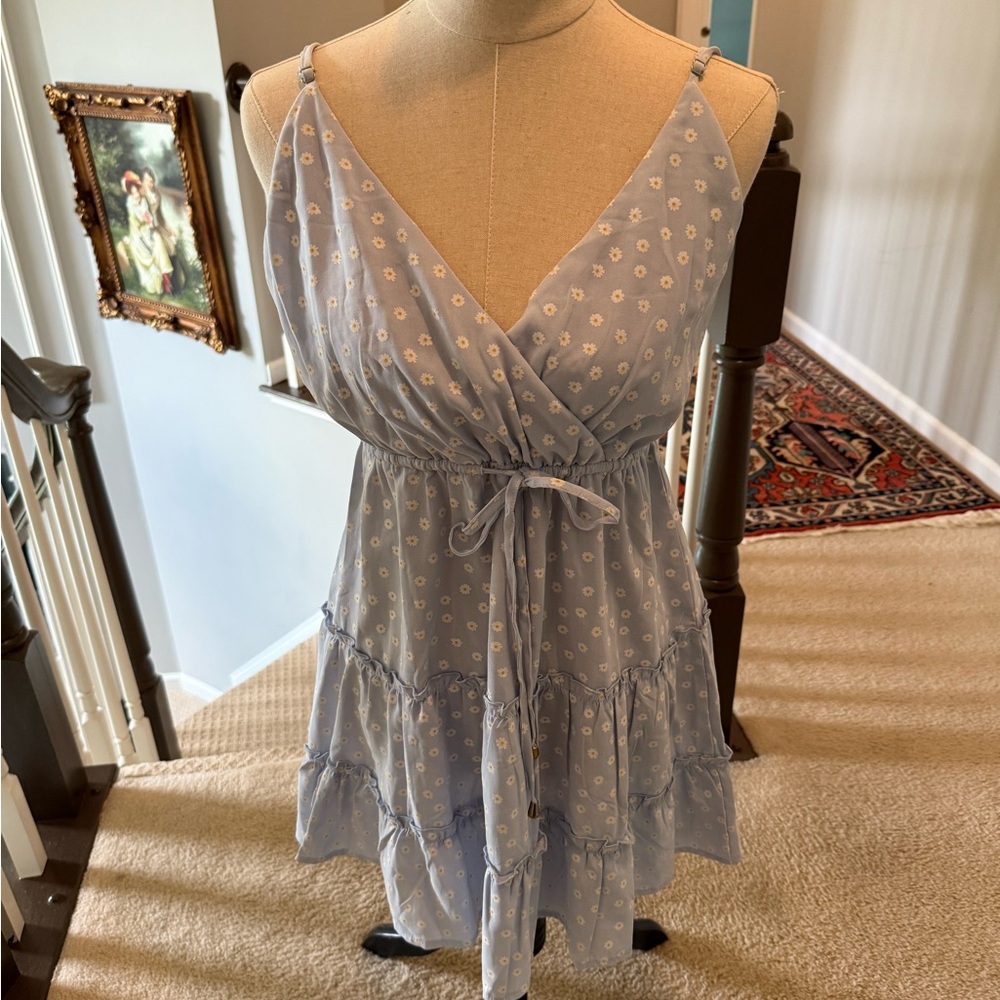 Hello Molly Blue Floral Dress
